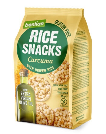 Benlian Rice snack Curcurma 50g